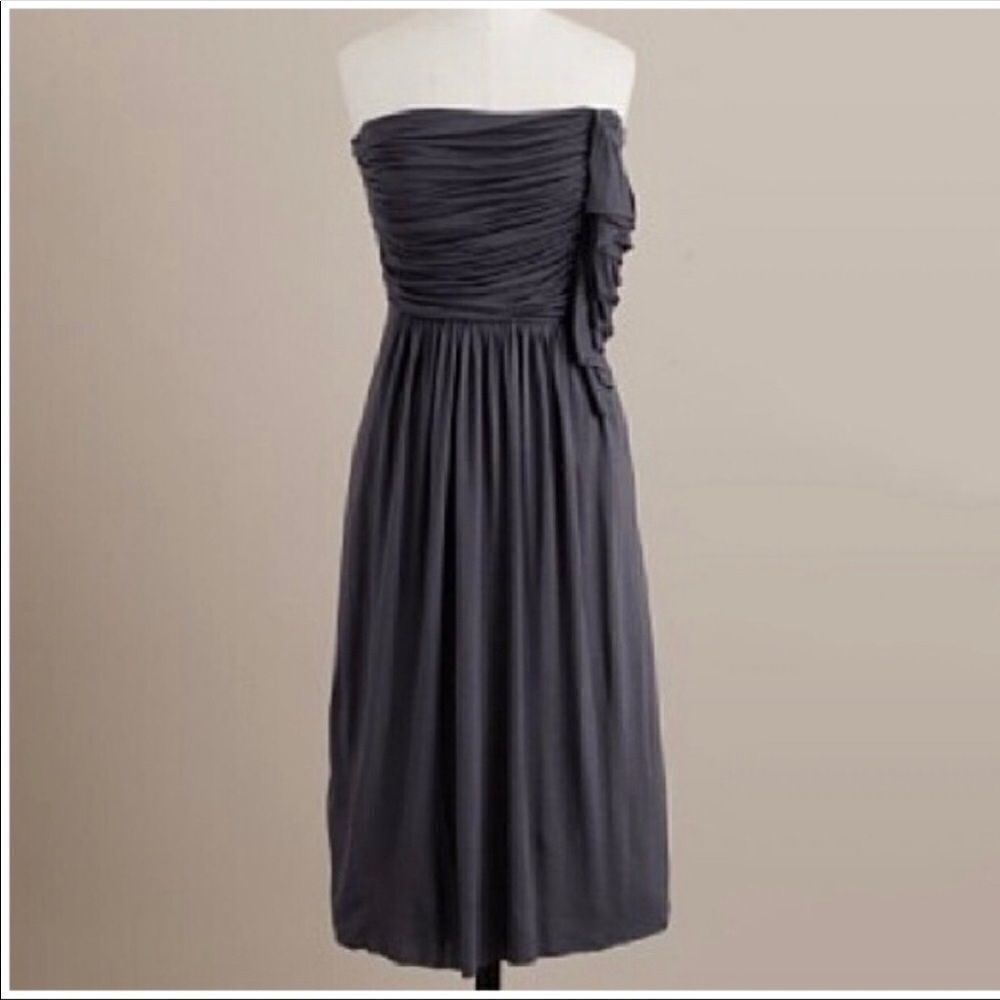 J Crew strapless dress size 4